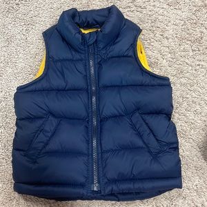 Blue Puffy Vest 18-24 Months